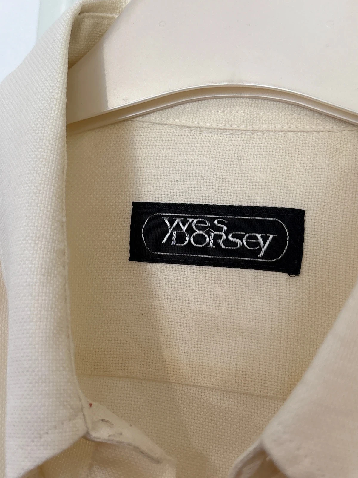 Camisa amarilla pálida talla XL Yves Dorsey – photo 3